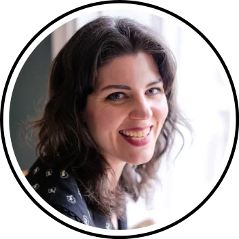 Catherine Connacher, an interior designer and owner of Blaven interiors, smiling.