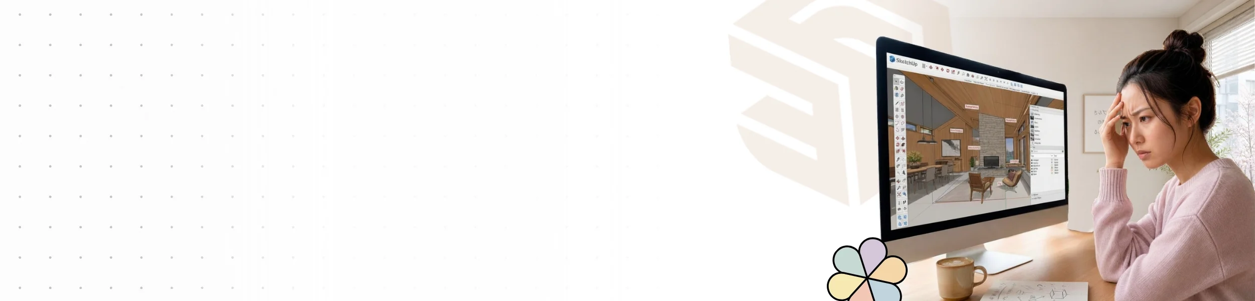 SketchUp's Not Scary Hero Banner